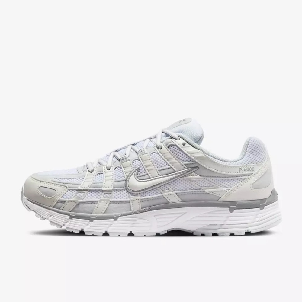 Nike P-6000 Summit White Pure Platinum (Women's) FV6603-101